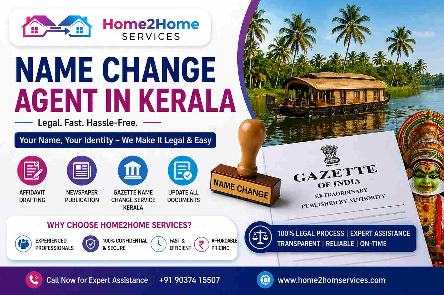 Name Change Agent in Kerala